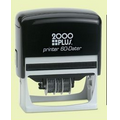 2000Plus Printer Rectangle Self Inking Dater Stamp (1 1/2"x3")